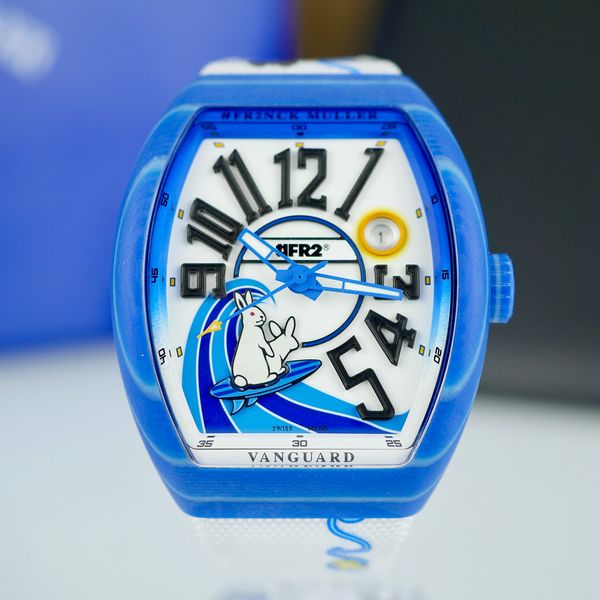 Franck Muller Vanguard V 41 SC DT BEACH FR2 BU BL GF BLC NR